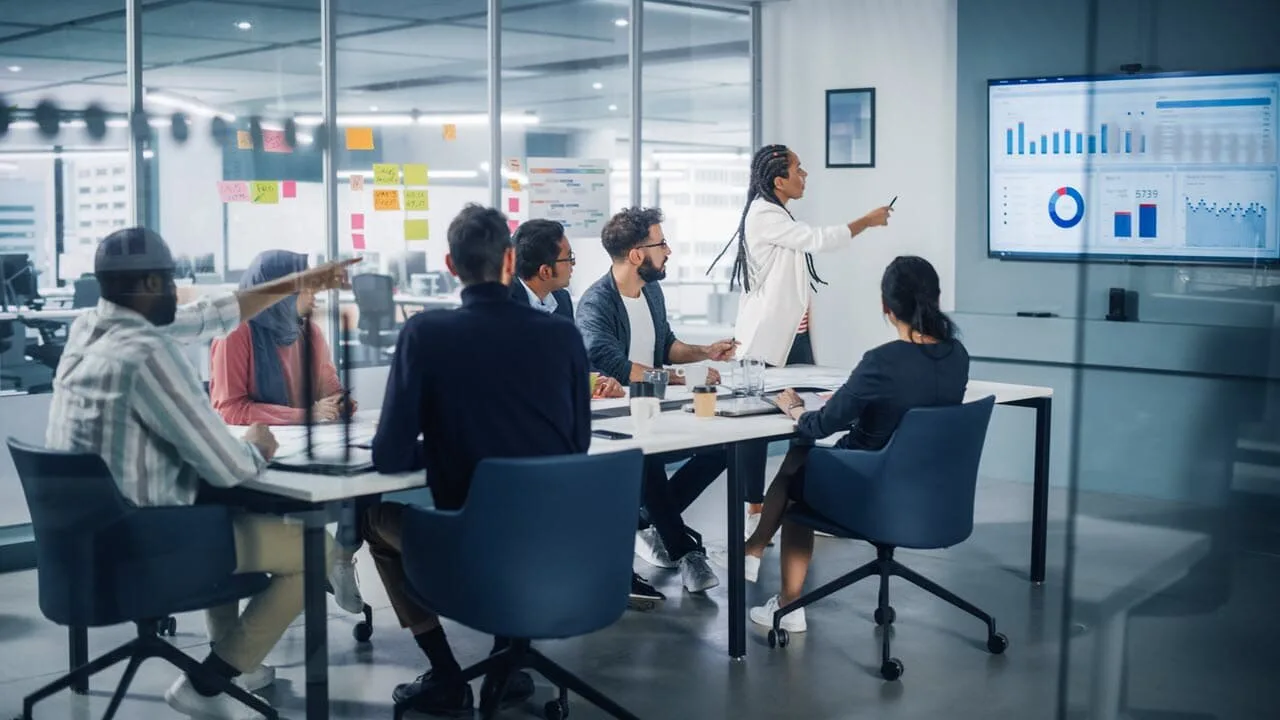 Data Analytics Team Collaboration Image